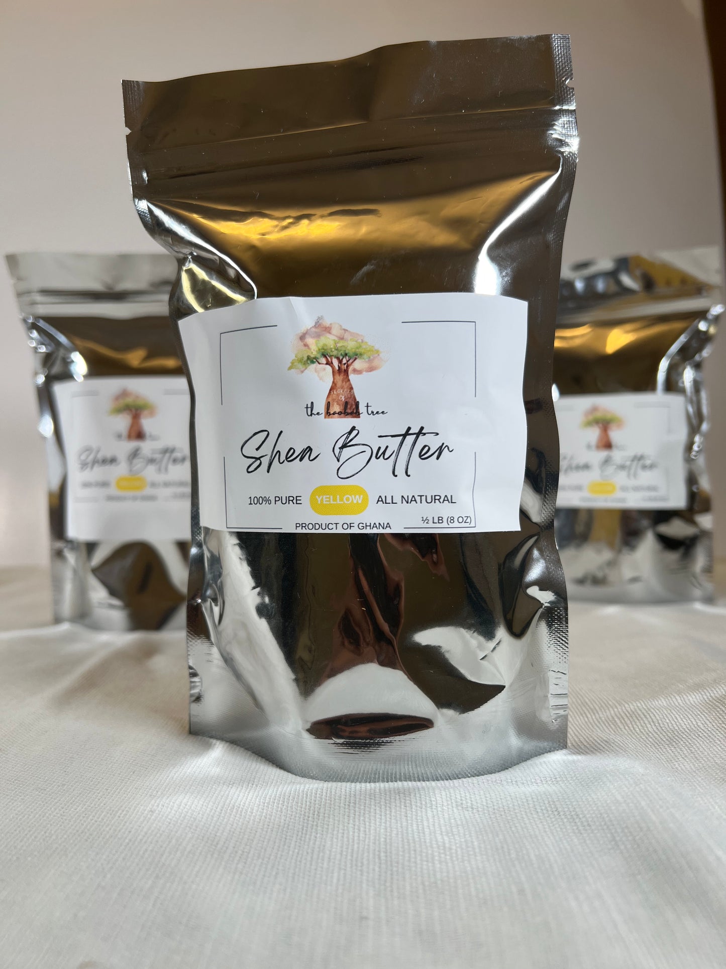 100% Raw Shea Butter (Yellow)